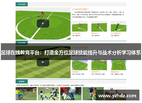 足球在线教育平台：打造全方位足球技能提升与战术分析学习体系