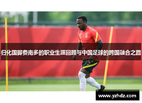 归化国脚费南多的职业生涯回顾与中国足球的跨国融合之路